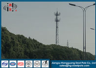 Q235 أبراج الاتصالات السلكية واللاسلكية صناعة القطب هوائي المثمن للإذاعة