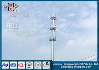 H15 - 60m أبراج الاتصالات السلكية واللاسلكية المضادة للصدأ الصدأ الاتصالات السلكية واللاسلكية القطب