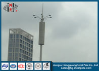 Q420 Q460 برج الميكروويف المجلفن بالغمس الساخن للإتصالات السلكية واللاسلكية
