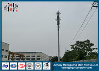 H30m RAL مطلي أبراج الاتصالات السلكية واللاسلكية مدبب مقاومة الطقس