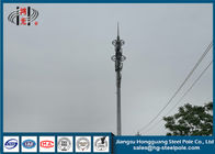H30m RAL مطلي أبراج الاتصالات السلكية واللاسلكية مدبب مقاومة الطقس