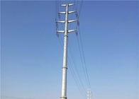 33kv الكهربائية الصلب برج أنبوبي القطب خط نقل الطاقة المجلفن